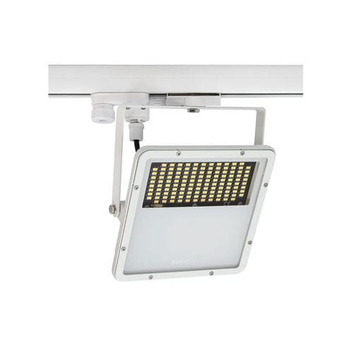 LED-Schienenleuchte - PROTEK  - SECOM Iluminacion, - quadratisch / Aluminiumguss / Polycarbonat