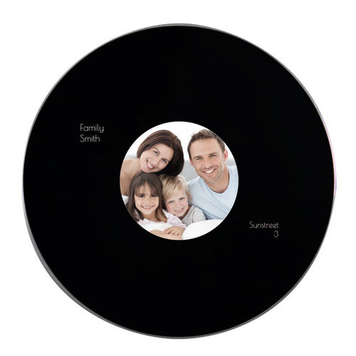 Schwarze Video-Türsprechanlage - CIRCLE - DIVUS. Show it. Control it. - für den Innenraum / mit Kamera / mit Touchscreen