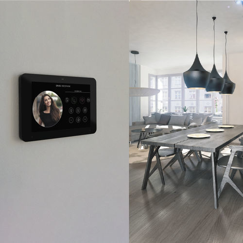 Bedientastatur für Hausautomationssystem - KNX IQ - DIVUS. Show it. Control it. - Tisch / wandmontiert / mit Touchscreen