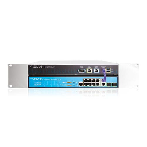 Ethernet-Wandler / PoE - HEARTBEAT - DIVUS. Show it. Control it.