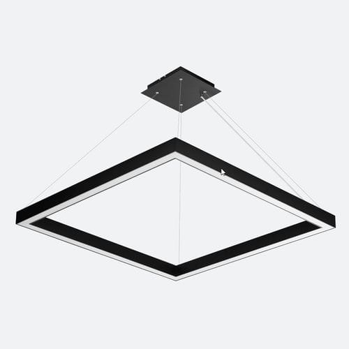 Hängelampe - BARIS 40 - LENA LIGHTING - anodisiertes Aluminium / Aluminiumprofil / modern