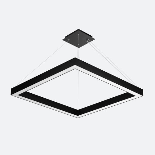 Hängelampe - BARIS 52 - LENA LIGHTING - anodisiertes Aluminium / Aluminiumprofil / modern
