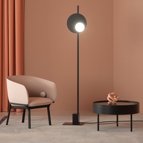 Stehleuchte - KWIC - AXO Light - Aluminium / Stahl / geblasenes Glas