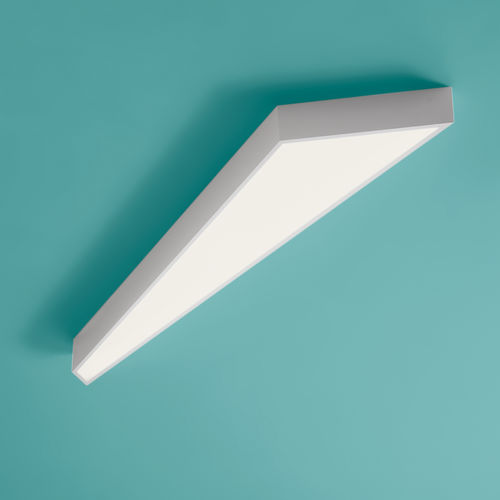 Moderne Deckenleuchte - SHATTER - AXO Light - Aluminium / LED / fluoreszierend
