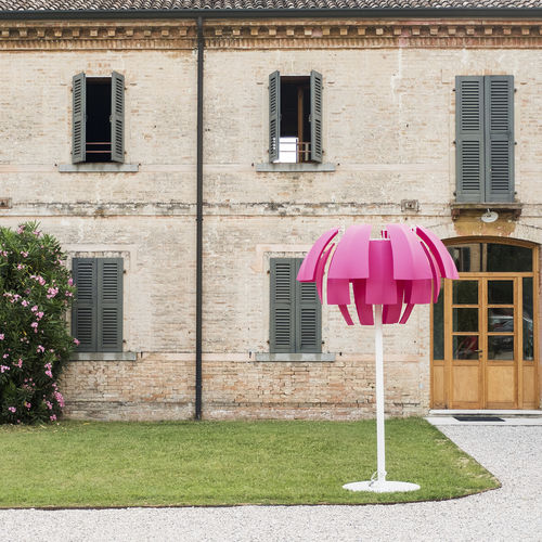 Stehleuchte - PLUMAGE - AXO Light - Metall / Stoff / originelles Design
