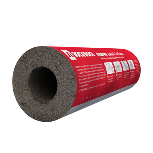 Thermo-akustische Isolierung - FIREPRO® SLEEVES - ROCKWOOL - Steinwolle / rohrförmig / Innenbereich