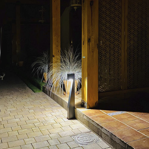 Leuchtpoller für Garten - S93 - F.P.H. Art Metal Sp.J. - modern / aus lackiertem Stahl / LED