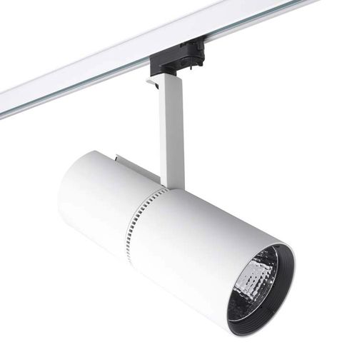 LED-Schienenleuchte - BOND TUBE - Leds-C4 - rund / Aluminium / Glas