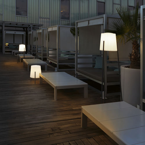 Stehleuchte - BARCINO - Leds-C4 - Aluminium / Polyethylen / modern