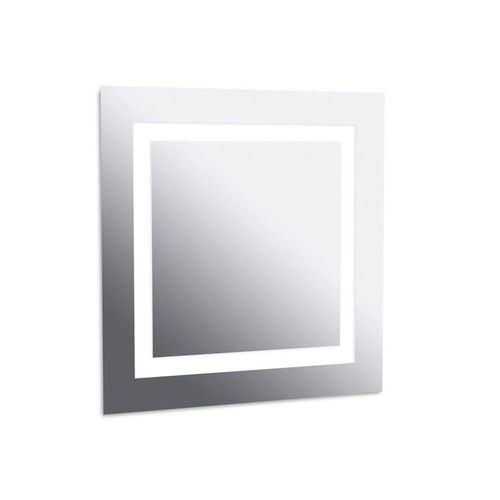 Wandmontierter Spiegel für Badezimmer - REFLEX - Leds-C4 - modern / rechteckig / quadratisch