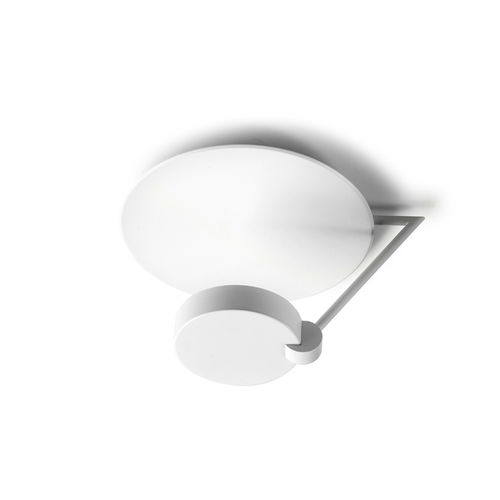 Moderne Deckenleuchte - IBIS - Leds-C4 - rund / Stahl / Methacrylat