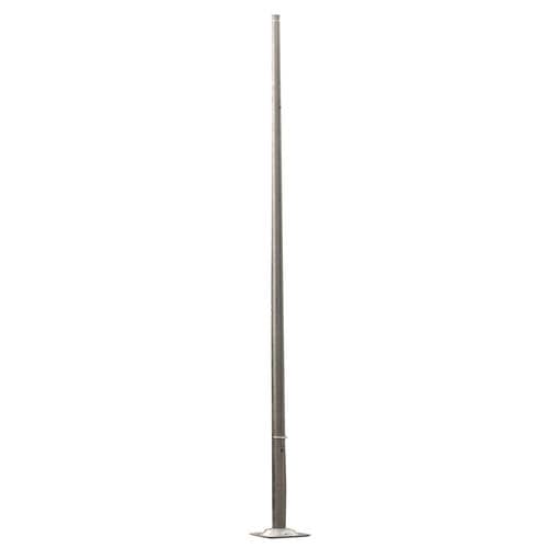 Moderne Leuchtsäule - POST - Leds-C4 - galvanisiertem Stahl / fluoreszierend / für Außenbereich