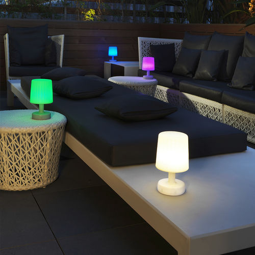 Tragbare Lampe - MOONLIGHT - Leds-C4 - Polyethylen / modern / schnurlos