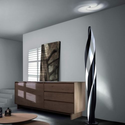 Leuchtsäule / originelles Design - BOSQUET - Leds-C4 - Aluminium / Halogen / für den Innenraum