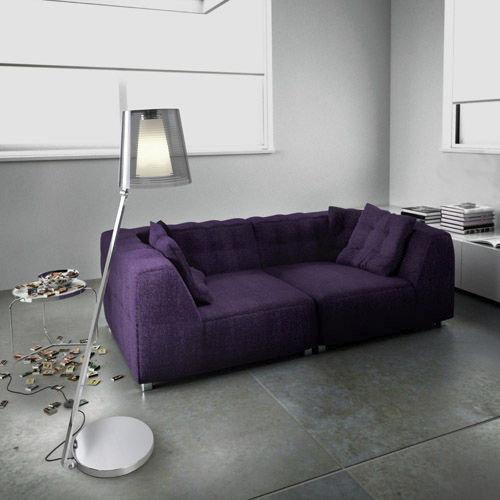 Stehleuchte - EMY - Leds-C4 - Aluminium / Polycarbonat / modern