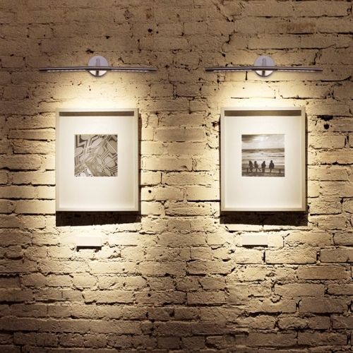 Moderne Bilderleuchte - SIENA  - Leds-C4 - Aluminium / Stahl / LED
