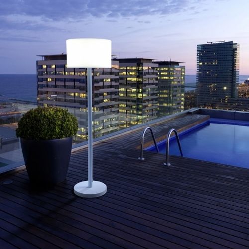 Stehleuchte - SMOOTH - Leds-C4 - Aluminium / Polyethylen / modern