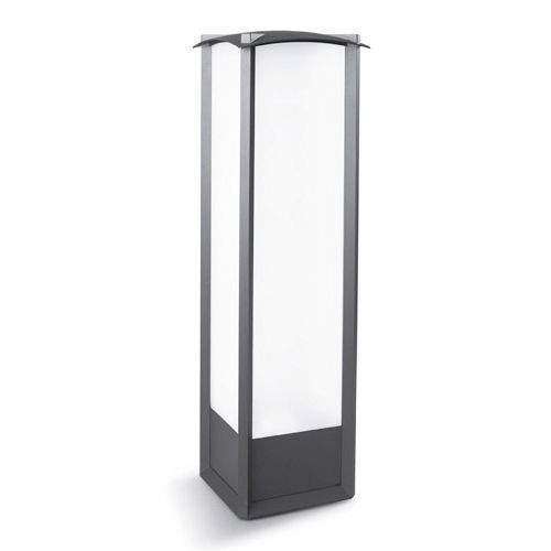 Moderner Leuchtpoller - MARK - Leds-C4 - Aluminium / Polycarbonat / fluoreszierend