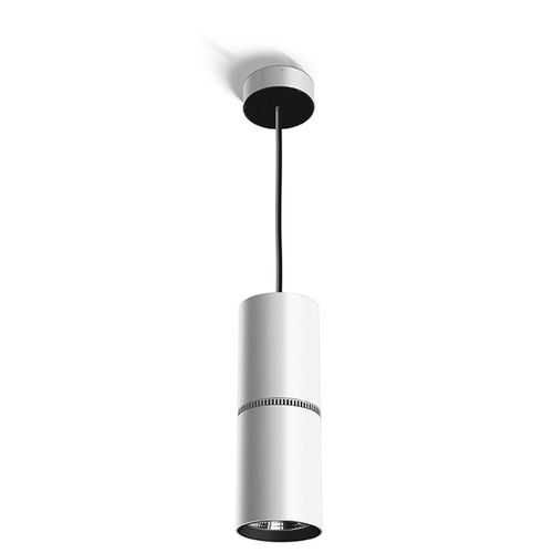 Hängelampe - BOND TUBE - Leds-C4 - Aluminium / modern / mit Kabel