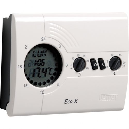 Digitales Thermostat - ECO.X-D - VEMER - programmierbar / für Heizungen / wandmontiert