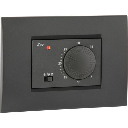 Elektronisches Thermostat - KEO-A - VEMER - programmierbar / für Heizungen / für Wandeinbau