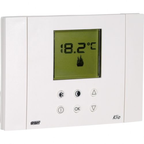 Elektronisches Thermostat - KLIO - VEMER - programmierbar / für Heizungen / wandmontiert