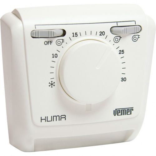 Mechanisches Thermostat - KLIMA 3V - VEMER - manuell / für Heizungen / für Klimaanlagen