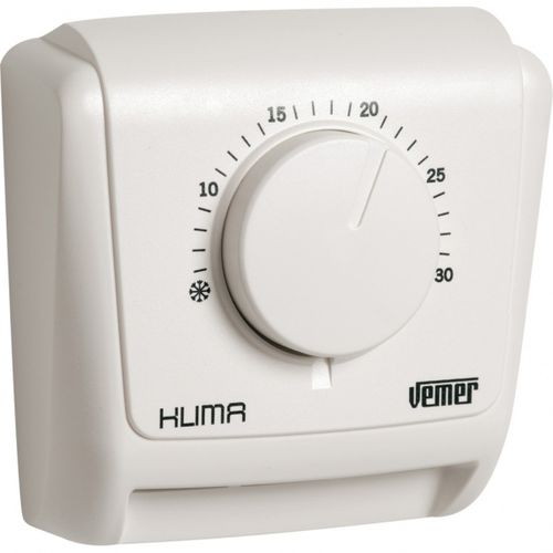 Mechanisches Thermostat - KLIMA 2 - VEMER - manuell / für Heizungen / wandmontiert