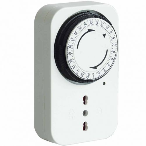 Mechanischer Zeitschalter - TWINPLUG-D - VEMER - für DIN-Schiene