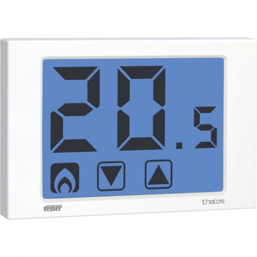 Elektronisches Thermostat - THALOS BIANCO - VEMER - programmierbar / für Heizungen / wandmontiert