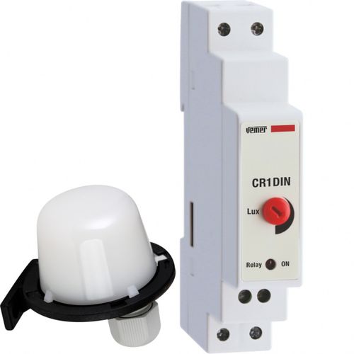Dämmerungsschalter für DIN-Schiene - CR1DIN - VEMER - modular