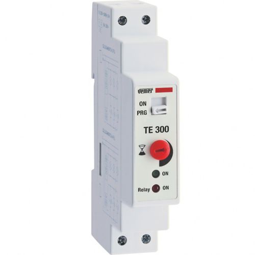 Elektronisches Timer - TE 300 - VEMER - für Treppenumgebungen / für DIN-Schiene