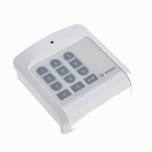 Bedientastatur für Hausautomationssystem - EC513 - Becker-Antriebe - wandmontiert