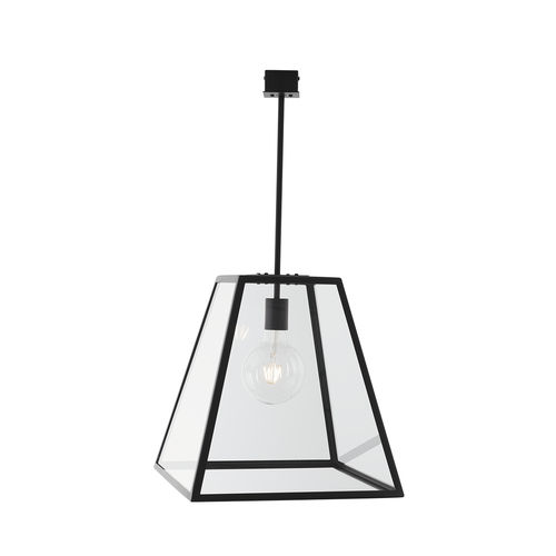Hängelampe - POLO - psmlighting - Edelstahl / Glas / modern
