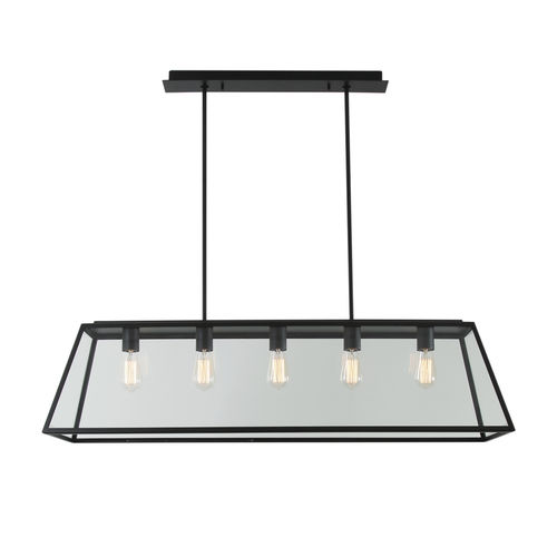 Hängelampe - TAVOLO L1200 - psmlighting - Edelstahl / Glas / modern