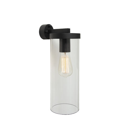 Moderne Wandleuchte - POLINA - psmlighting - für Außenbereich / Edelstahl / rund