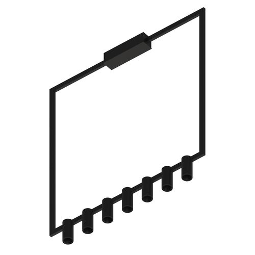 Deckenleuchte / originelles Design - THINDR - psmlighting - rund / quadratisch / rechteckig