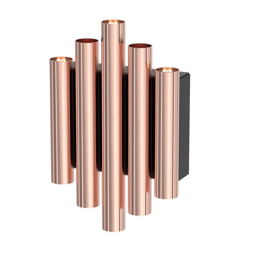Moderne Wandleuchte - CIGARO | 2437 - psmlighting - für den Innenraum / Aluminium / Messing