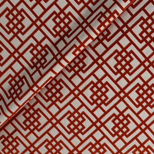 Möbelstoff - SARACEN - JIM THOMPSON - geometrisches Muster / Polyester / Trevira CS®