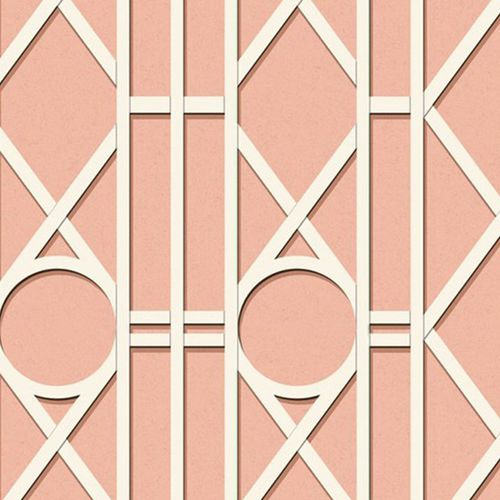 Innenwandverkleidung - TAKES THE STAGE : TRELLIS PANEL - JIM THOMPSON - Stoff / bedruckt / matt