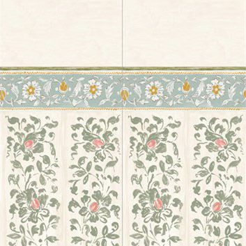 Innenwandverkleidung - TAKES THE STAGE : MAHARAJA PANEL - JIM THOMPSON - Stoff / bedruckt / matt