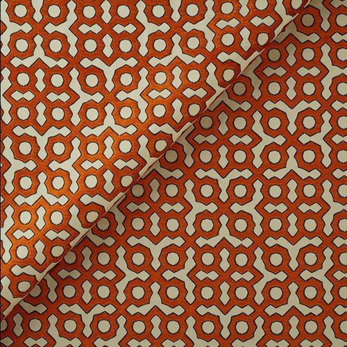Möbelstoff - THE BAMBOO FOREST : PARTERRE - JIM THOMPSON - für Vorhänge / geometrisches Muster / Baumwolle