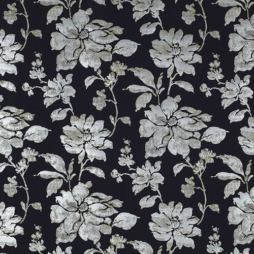 Möbelstoff - CARAVANS : MAGNOLIA - JIM THOMPSON - für Vorhänge / Blumenmotive / Leinen