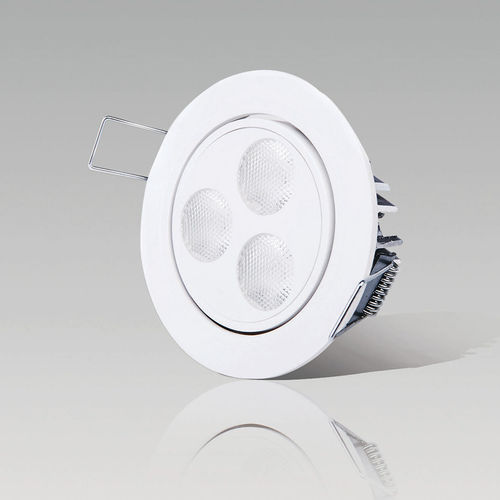 Strahler für Deckeneinbau - JAVA - L&S - LED / rund / für Ladeneinrichtung