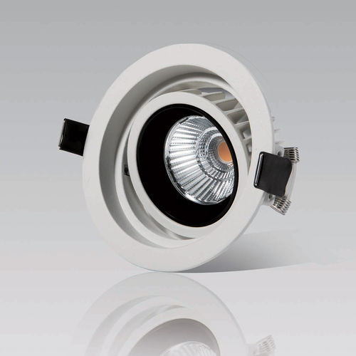 Strahler für Deckeneinbau - REGAL -R - L&S - LED / rund / für Ladeneinrichtung