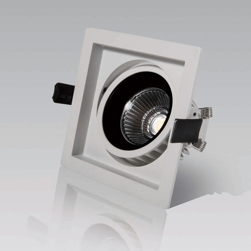 Strahler für Deckeneinbau - REGAL -S - L&S - LED / quadratisch / für Ladeneinrichtung