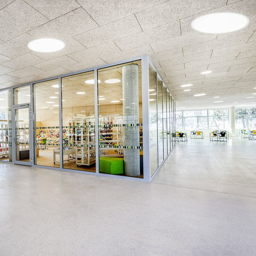 Deckeneinbauleuchte - SONO FLEX - XAL - LED / rund / IP50