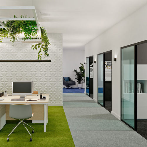 Moderne Wandleuchte - UNICO - XAL - für den Innenraum / Aluminium / rechteckig