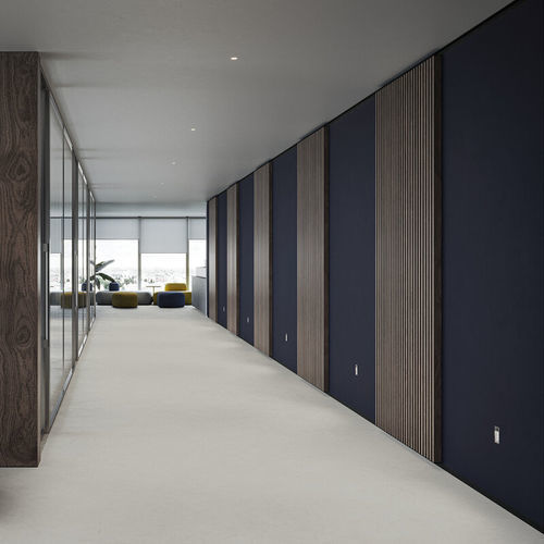 Moderne Wandleuchte - UNICO - XAL - für den Innenraum / Aluminium / rechteckig