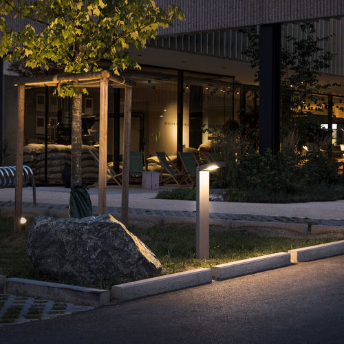Moderner Leuchtpoller - STREAMCUT - XAL - Aluminium / LED / IP65